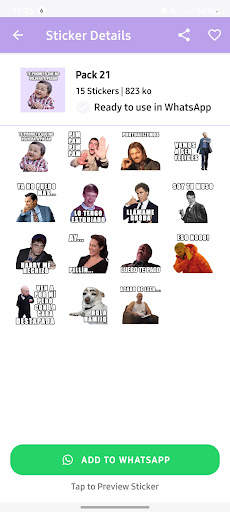  18 Stickers For WhatsApp screenshot 3