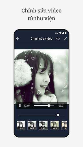 Máy Quay Phim Đen Trắng, Chỉnh Sửa Video Đen Trắng screenshot 3