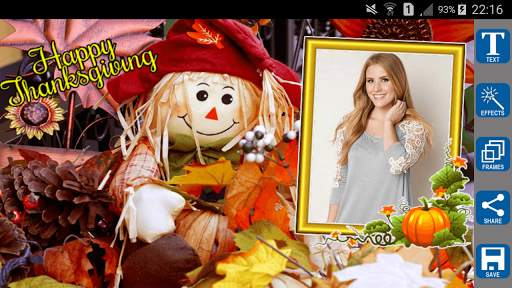 Thanksgiving Photo Frames 4 تصوير الشاشة