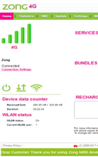 Zong WiFi Device screenshot 14