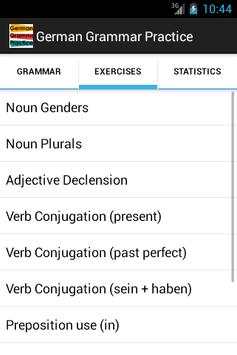 German Grammar Practice скриншот 2