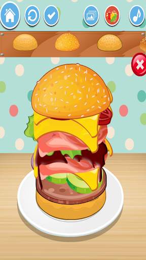 My Fun Burger Maker Cooking Game screenshot 12