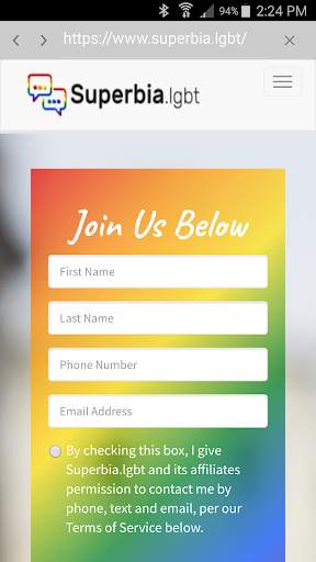 Superbia - The LGBT Social Network screenshot 2