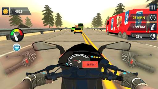 Traffic Motorbike Racer: Highway Rider 3D screenshot 5