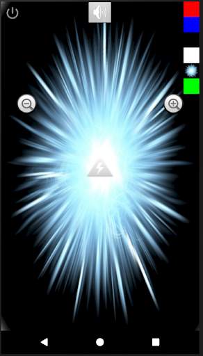 FlashLight using Screen/Camera screenshot 1