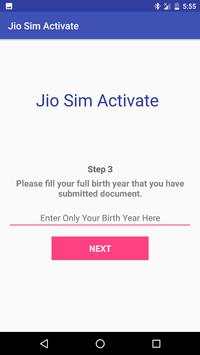 Jio Sim Activate Prank screenshot 3