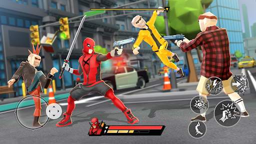Dead X Hero: Crime City Fighting स्क्रीनशॉट 1