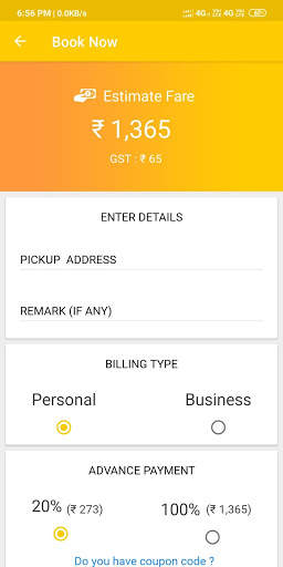 One Way Cab, Taxi, Outstation Cab, Cab Booking App screenshot 6