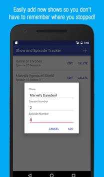 Show and Episode Tracker 2 تصوير الشاشة