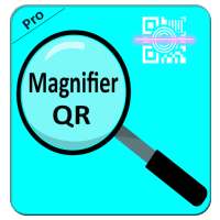 Magnifier App - Magnifying Glass with QR Scanner icon