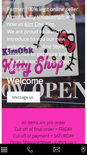 KimOhk Kitty Shop screenshot 1