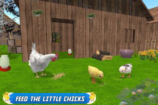 New Hen Family Simulator: Chicken Farming Games screenshot 2