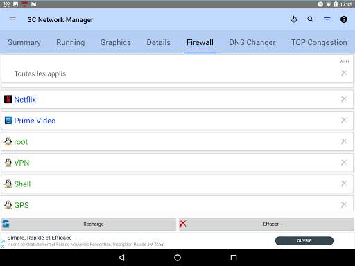 3C Network Manager screenshot 3