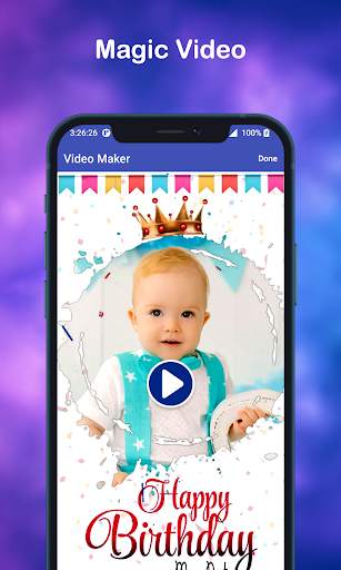 Birthday Effect Video Maker screenshot 4