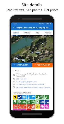 WikiCamps New Zealand screenshot 5