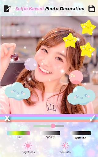 Selfie Kawaii Photo Editor screenshot 2