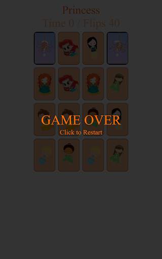 Memory Game - Princesses screenshot 8