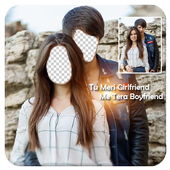 Girlfriend Boyfriend Photo Suit أيقونة