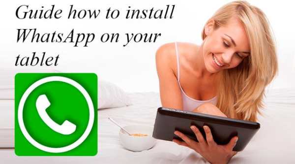 Run WhatsApp for tablet screenshot 1