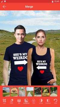 Twin Couple Photo Suit: Best Photo Editor screenshot 4