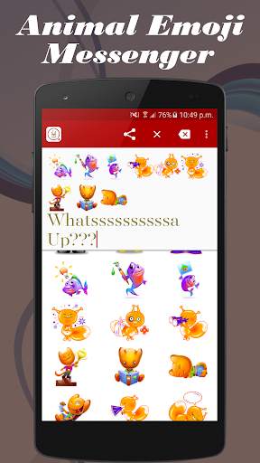 Animals Emoji Art Messenger screenshot 4