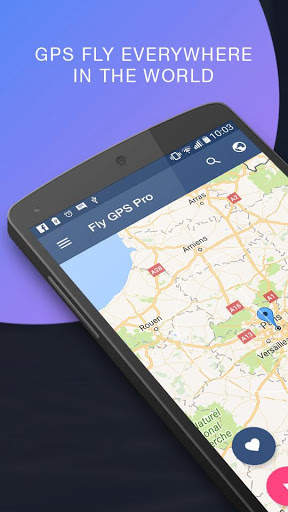 Fake GPS, Fly GPS Go screenshot 3