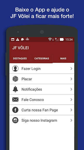 JF Vôlei screenshot 2