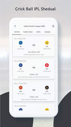 IPL Live Score - Cricket Live Score screenshot 3