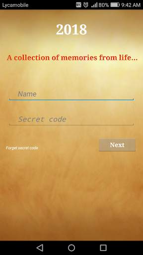 My Diary screenshot 1