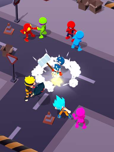 3D Stickman Master - Street Gangs Fight скриншот 11