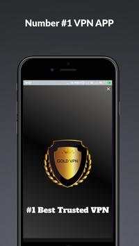 Gold VPN screenshot 1