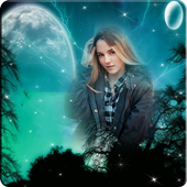 Night Moon Photo Frames icon