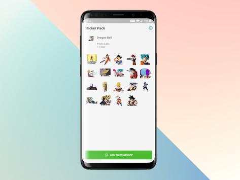 Dragon Ball Stickers screenshot 2