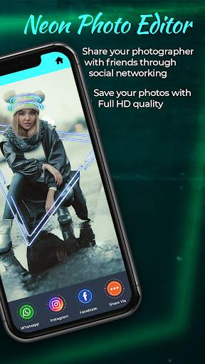 Neon Photo Editor 2020 - Editor Photo screenshot 4