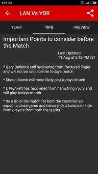 Dream11 Prediction Guru screenshot 3