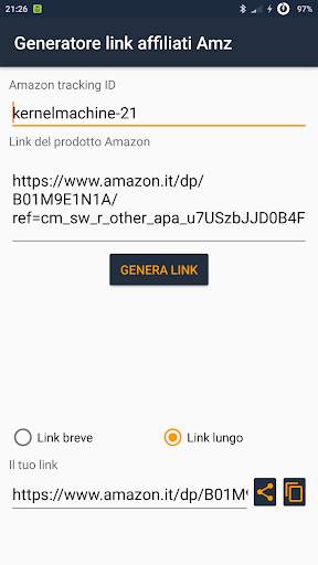 Generatore di link affiliati per Amz screenshot 4