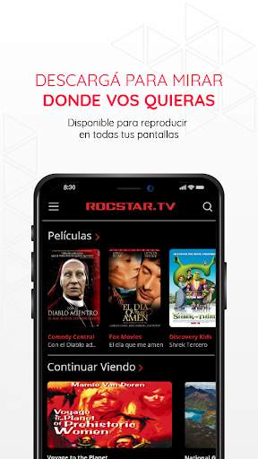Rocstar TV (Android TV) screenshot 1