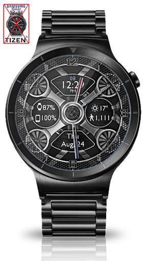 Mesh Gears HD Watch Face Widget & Live Wallpaper 6 تصوير الشاشة