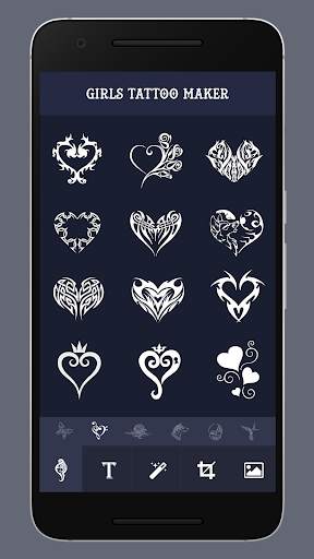 Girls tattoo maker screenshot 2