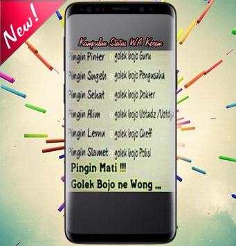 Kumpulan Status WA Keren dan Lucu screenshot 2