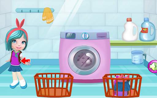 Home Washing Laundry - Cleaning Day screenshot 2