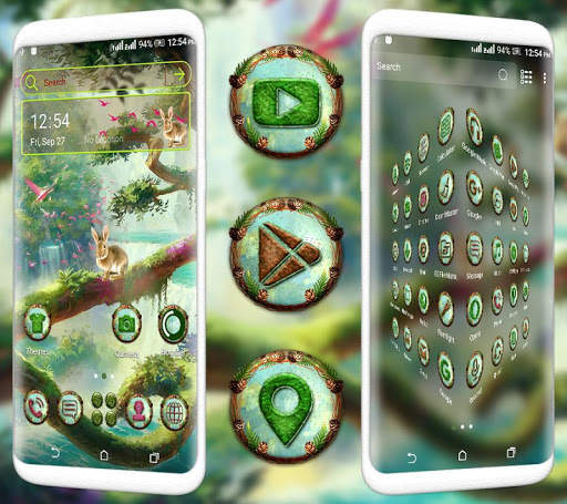 Dream Forest Launcher Theme screenshot 2