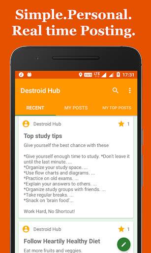 Destroid Hub Messenger screenshot 2