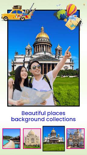 World Tour Places Photo Editor 4 تصوير الشاشة