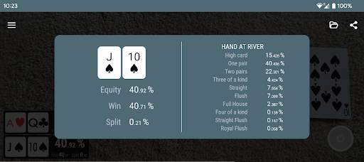 Poker Odds Camera Calculator screenshot 5