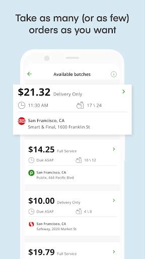 Instacart Shopper: Earn Money स्क्रीनशॉट 6