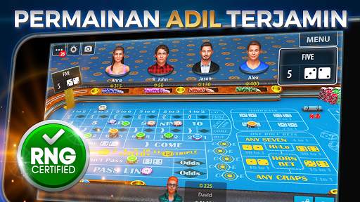 Vegas Craps oleh Pokerist screenshot 1