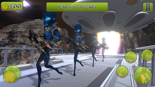 Green Alien Prison Escape Game 2021 screenshot 4