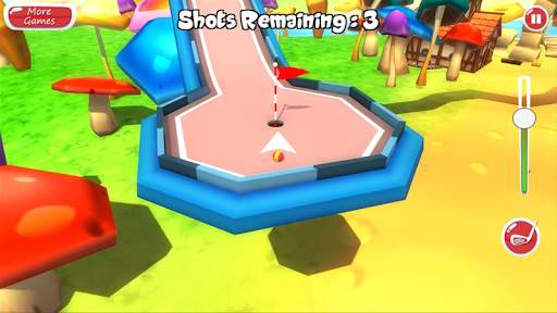 Mini Golf 3D Adventure Stars screenshot 1