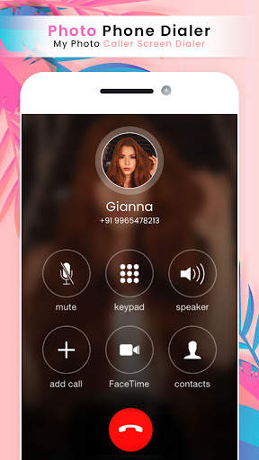 Photo Phone Dialer - My Photo Caller Screen Dialer screenshot 4